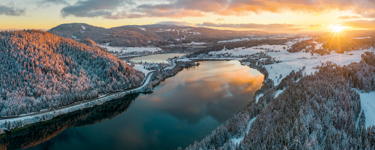 L'Abbay Vallee de Joux im Winter