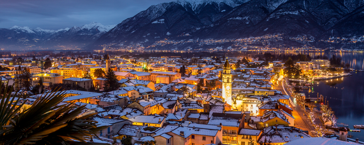 Ascona Winterpanorama