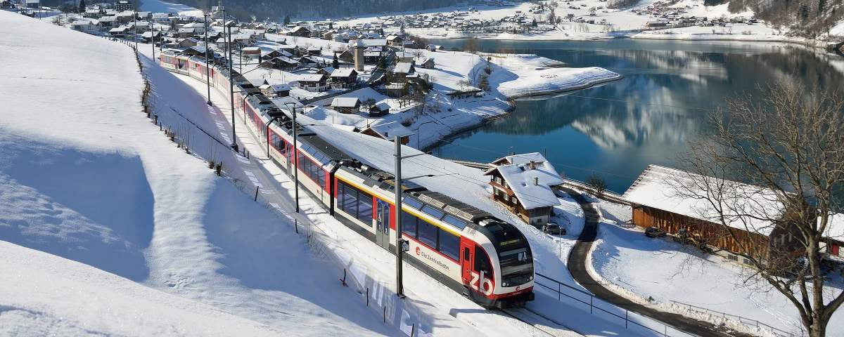 Lucerne Interlaken Express Winter