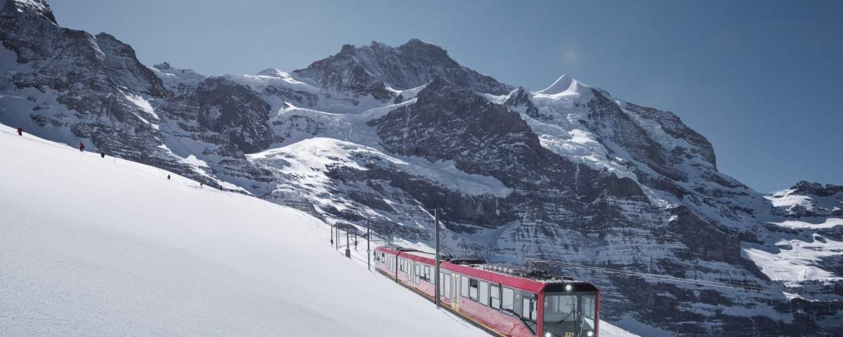 Jungfraujoch in winter
