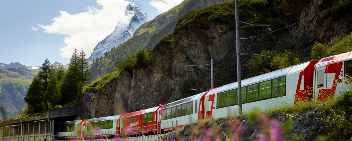 Glacier Express near Zermatt
