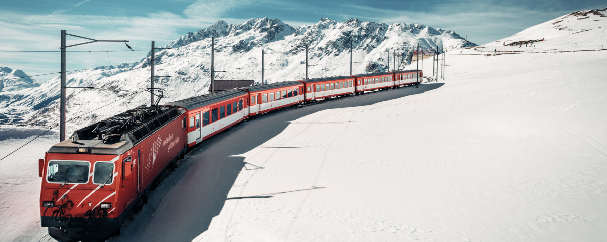 Andermatt Apres-Ski Train winter