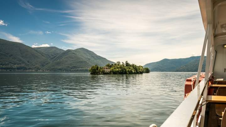Brissago Inseln auf dem Lago Maggiore