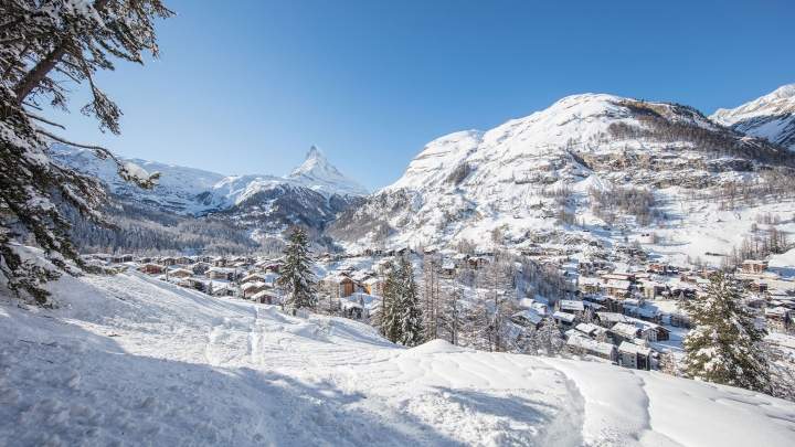 Zermatt village snow 2280x1284