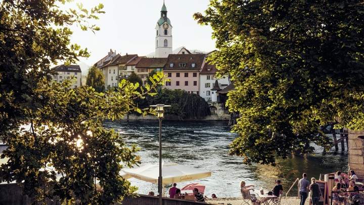 Bern Aare River