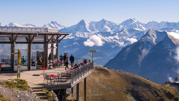 Stockhorn mountain restaurant