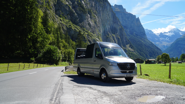 Mercedes Benz Sprinter Cabrio outside 2280x1284