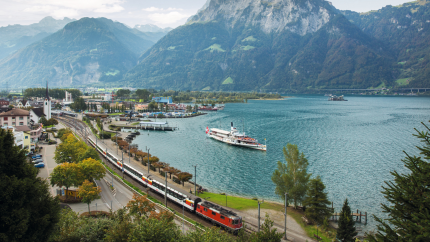 Gotthard Panorama Express Flüelen