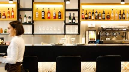 Bar of hotel Piazza Grande