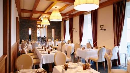 Kurhaus Cademario Hotel & Spa restaurant