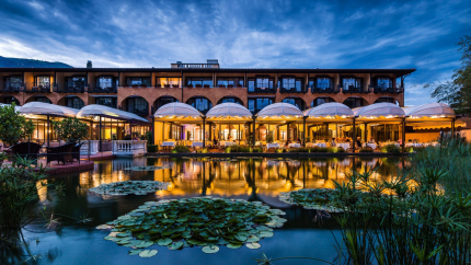 Hotel Giardino Night Outside