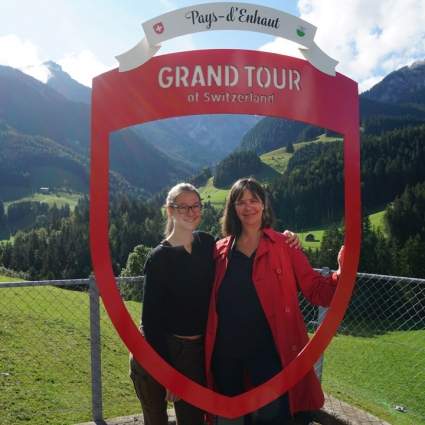 Auf der E-Grand Tour of Switzerland