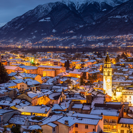 Ascona Winterpanorama