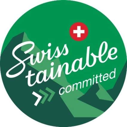 label swisstainable level 1 commited