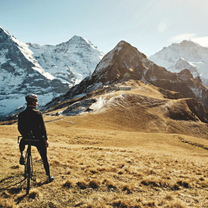 Grindelwald Maennlichen Roadcycling Autumn