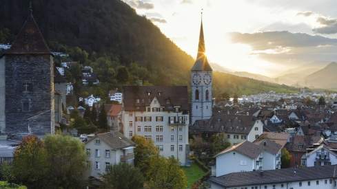 Die Kirche in Chur