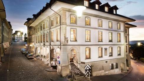 Das Romantik Hotel Stadthaus in Burgdorf.