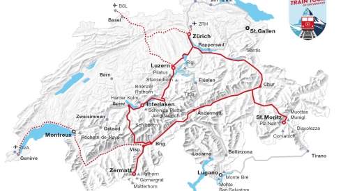 The Grand Train Tour of Switzerland - Winter Magic