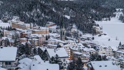 St. Moritz Dorf Winter 2280x1284