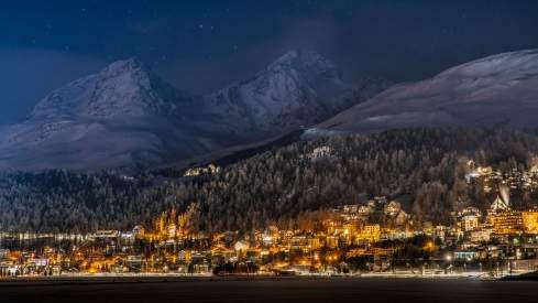 St. Moritz Winternacht 2280x1284