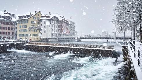 Luzern City Winter 