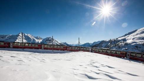 Bernina Express Alp Gruem
