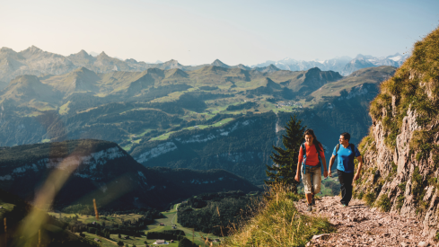 Great myths hiking couple