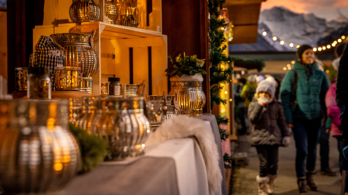 Christmas Market Interlaken night