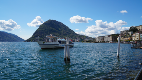 Lugano lake