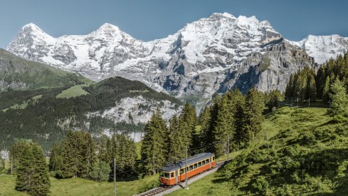 Mürren Grütschalp Bahn